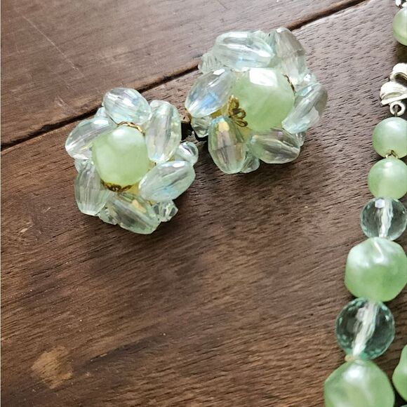 ✨️Vtg✨️ West Germany Necklace + Earrings - Picture 2 of 5